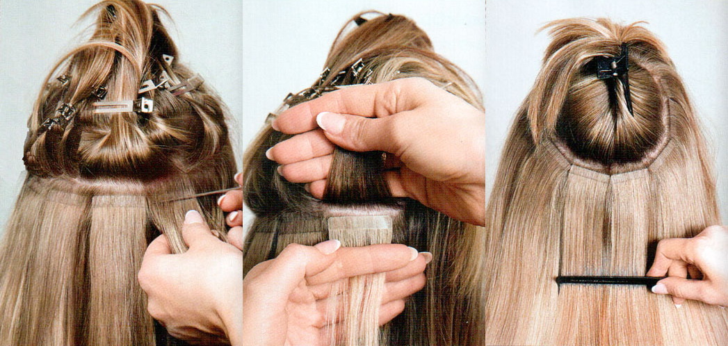 Этапы наращивания волос hair talk