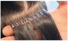 Очередной этап наращивания волос Great Lengths 