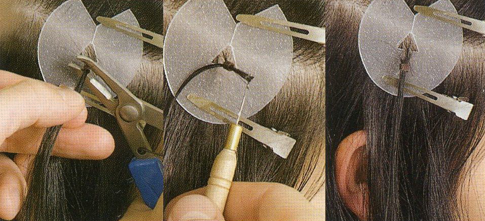 Технология японского наращивания волос