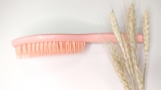 Расческа для наращенных волос, оранжево-розовая